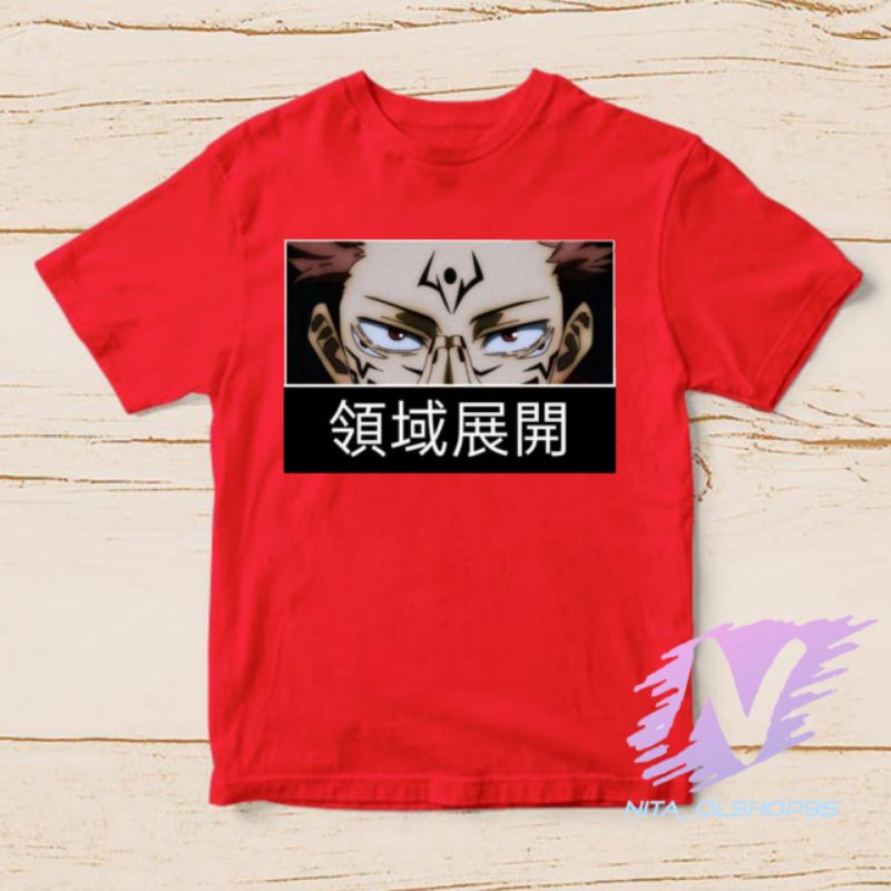 kaos jujutsu kaisen kaos anak anime populer