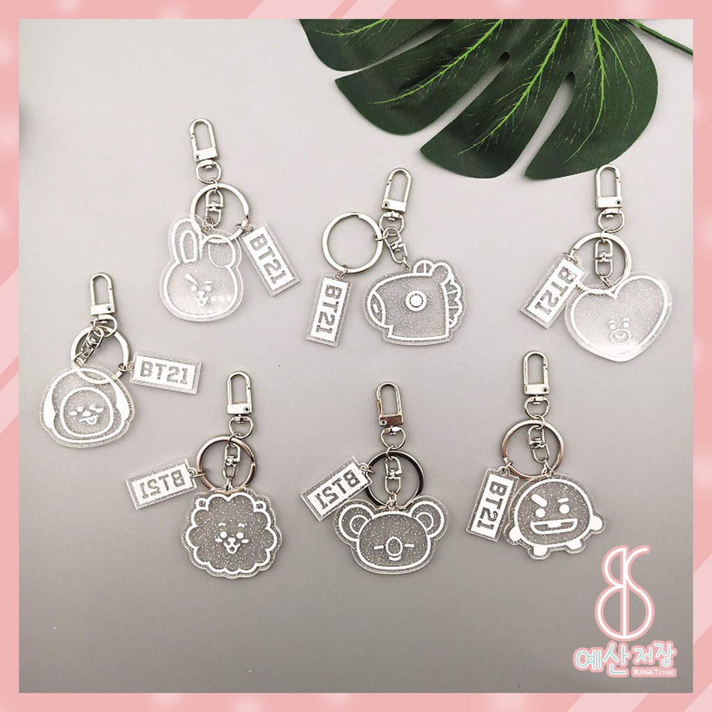 [BS] BISA COD KPOP BTS BT21 Gantungan Kunci Key Chain Cooky Tata - KP244