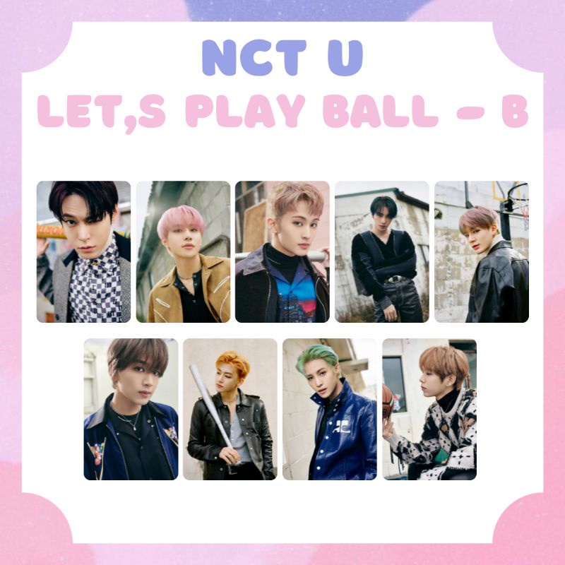 [NCT U] LET'S PLAY BALL NCT U PHOTOCARD ‼️ BACA DESKRIPSI ‼️