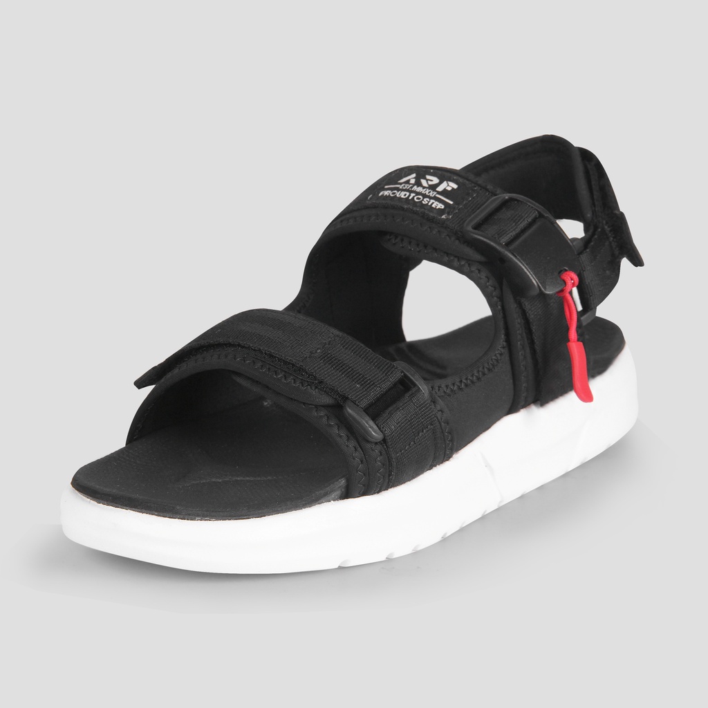 Ekuator Black | Sendal Gunung Original Black Santai Kasual Pria/Cowok - Sandal Footwear | FORIND ARF