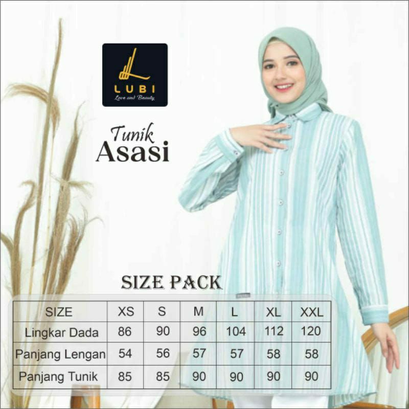 ATASAN TUNIK ASASI ORIGINAL LUBI