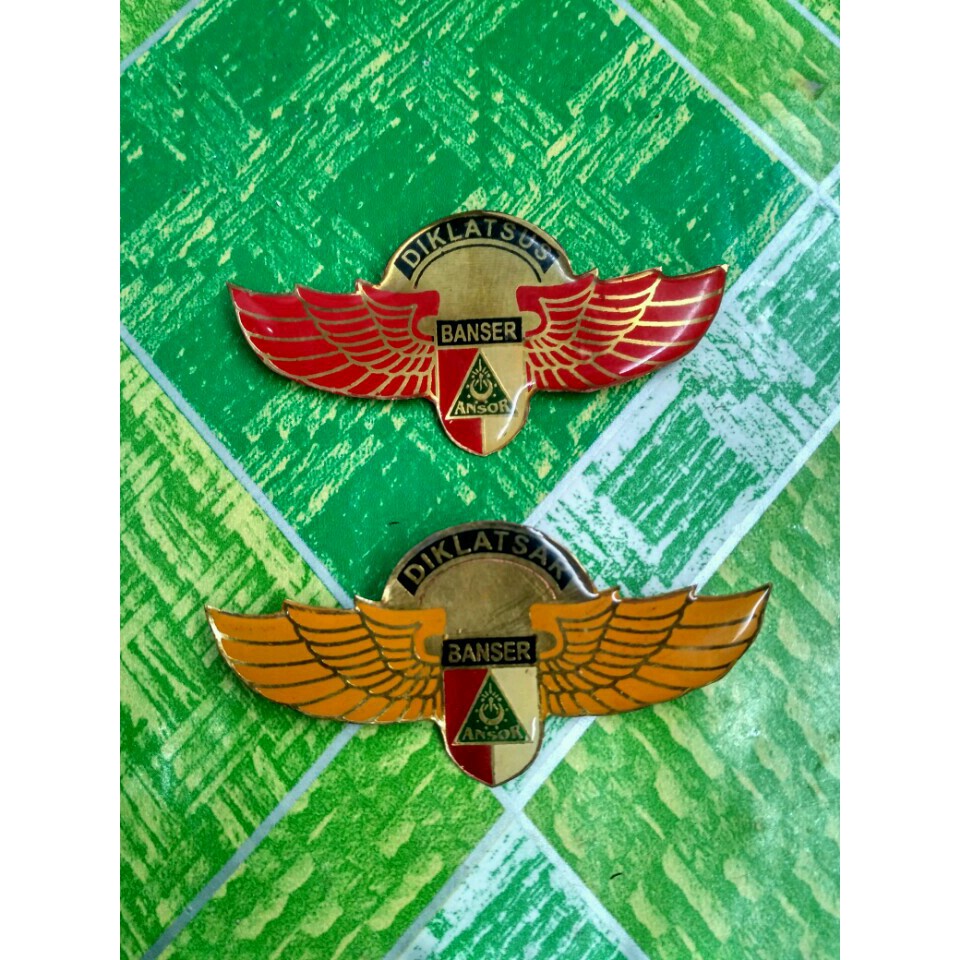 Lencana Wing Banser Diklatsar Diklatsus Banser