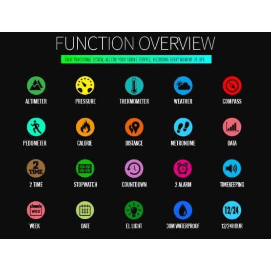 SKMEI ALTIMETER ORIGINAL JAM TANGAN PRIA OUTDOOR ANTI AIR 1358 - ARMY