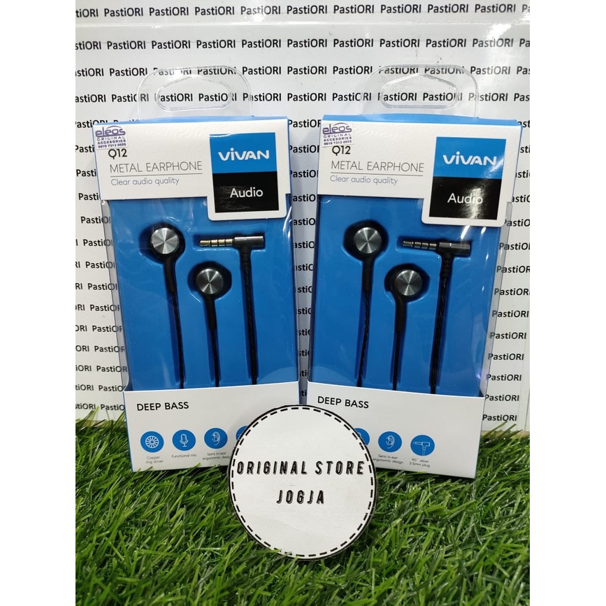 VIVAN WIRE EARPHONE Q12 DEEP BASS