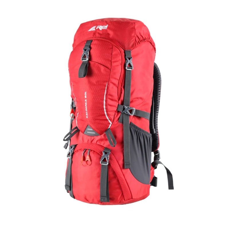 Tas gunung carrier original Rei Kalimpaa 60L dapat cover bag Arei outdoorgear