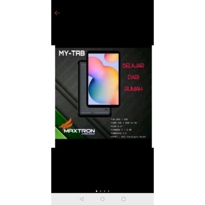 MAXTRON GENIO TAB 8 inch anti gores layar hidrogel tpu lentur promo