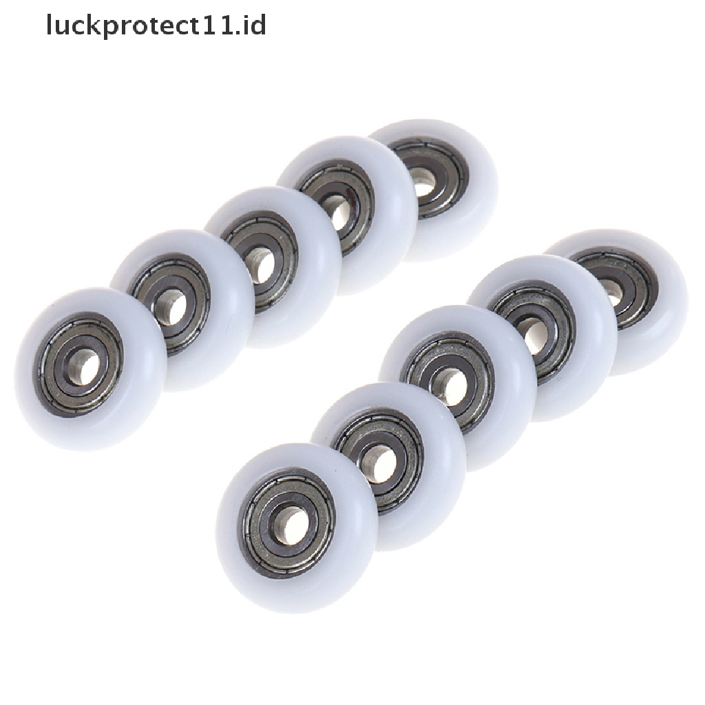 // Hg &amp; ID// 2.5.10pcs Roda roller shower sliding Roda roller Pengganti Pintu Plastik.