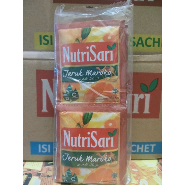 

NUTRISARI JERUK MAROKO 14G @10SACHET