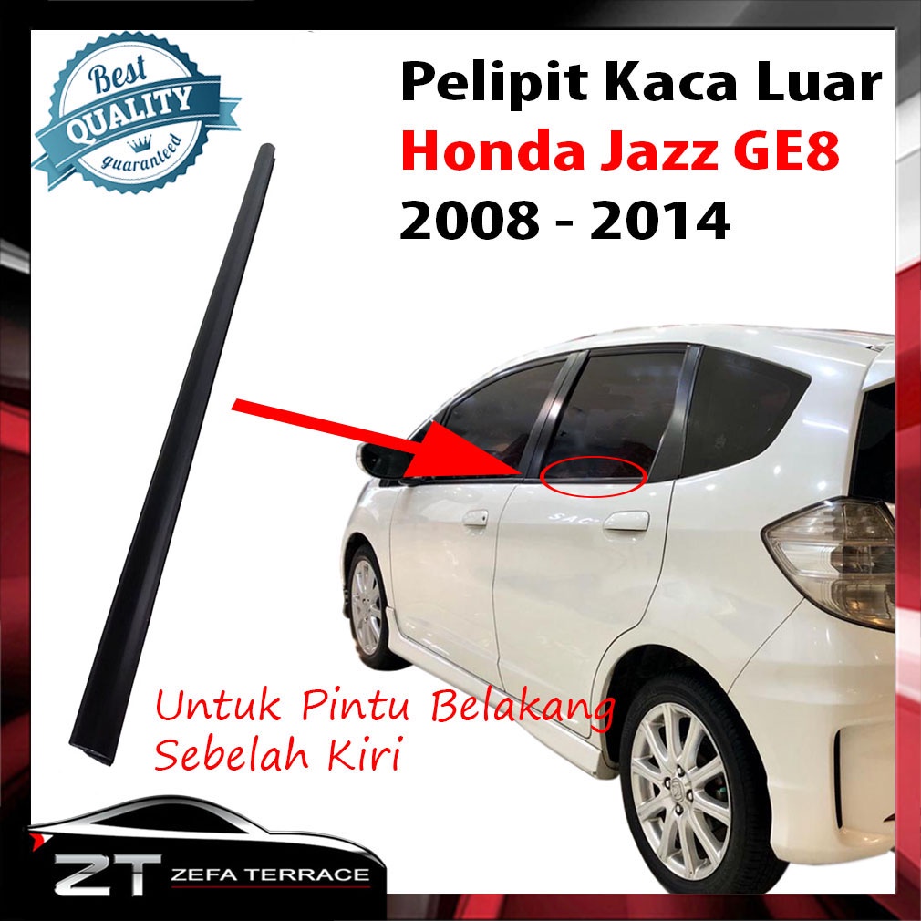 Ay00 Pelipit Kaca Honda Jazz Ge8 2008-2014 Weather Strip Pelipit Kaca Honda Jazz RS Karet Pelipit