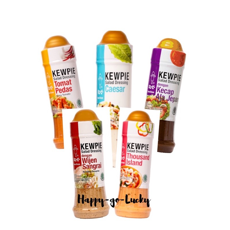 

Kewpie Salad Dressing Caesar / Wijen Sangrai / Thousand Island
