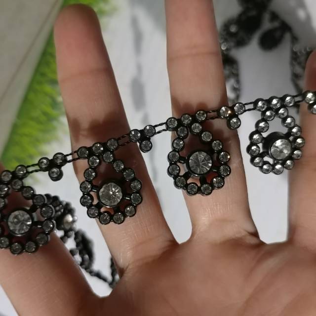 Diamond Variasi Model Anting Mata Kilau/90 cm