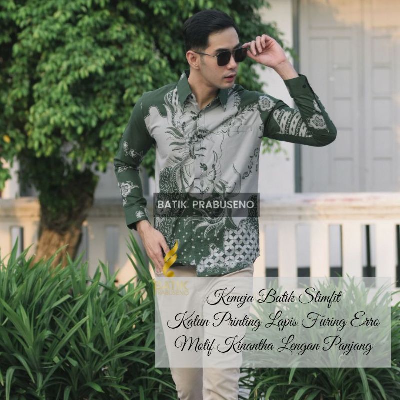 BATIK SLIMFIT MOTIF KINANTHA PRABUSENO