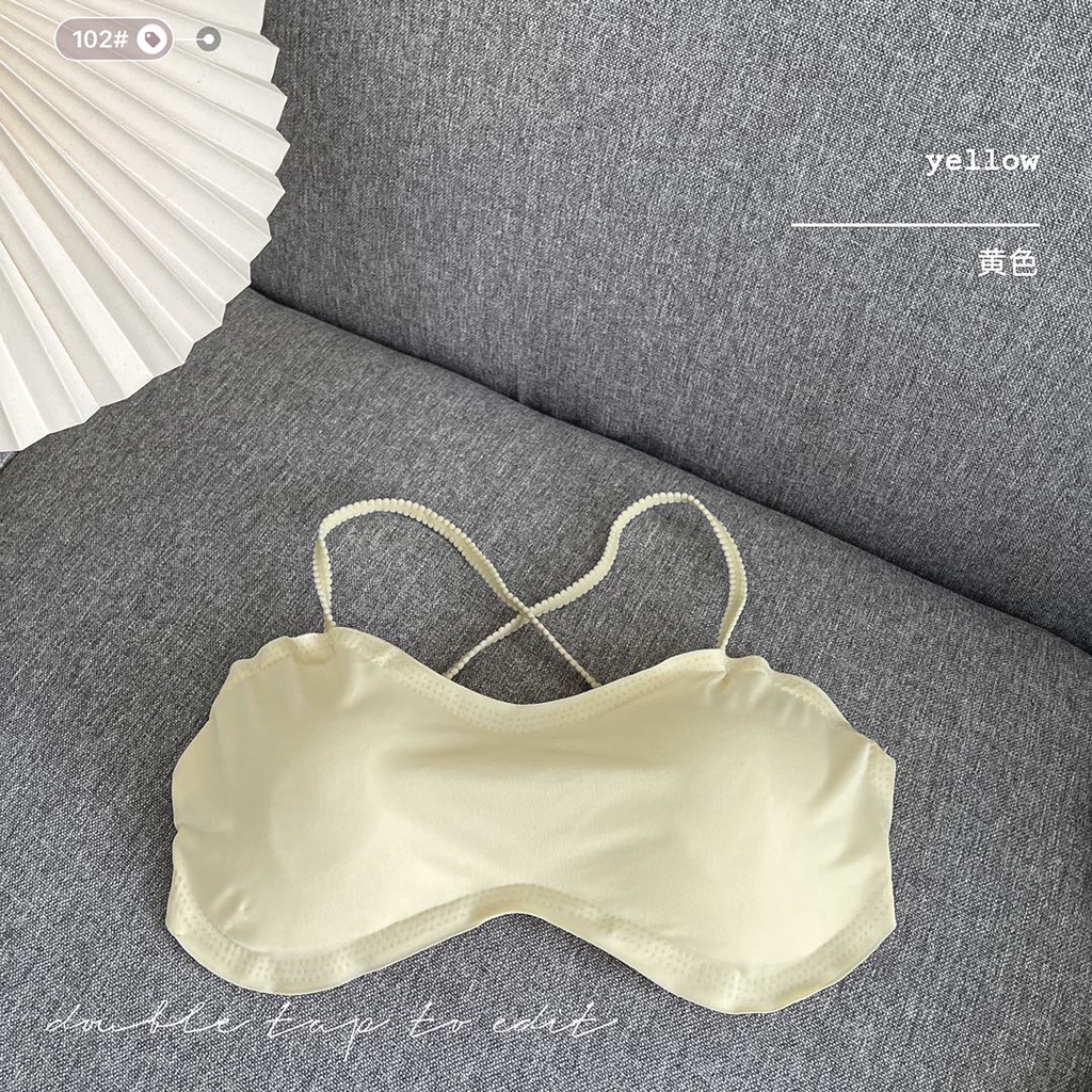 【 Bra Mall 】BM-139 bra fashion wanita bra tanpa kawat sport bra push up