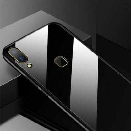 Xiaomi Redmi Note 5a / 6 Pro / 7 / 8 /  8 Pro Case Glass Black Glas Permium Miror Kaca