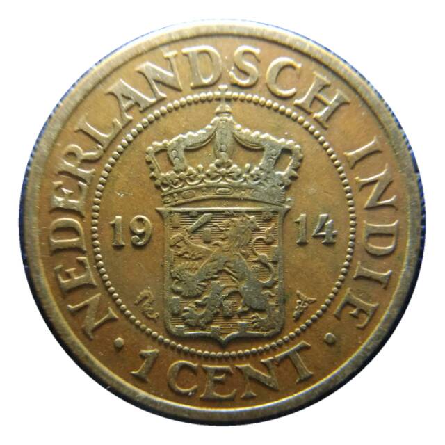 Koin 1 cent tahun 1914