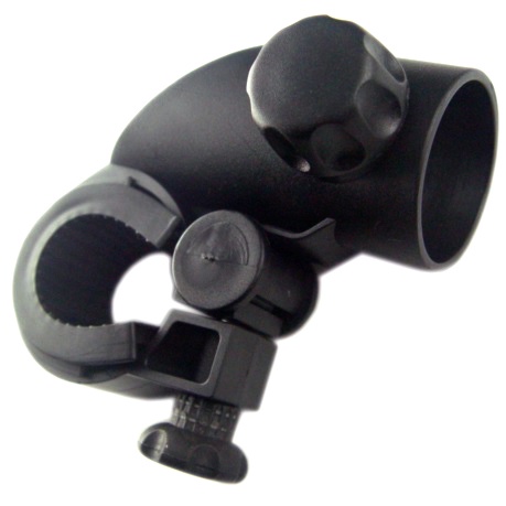 Gun Bike Bracket Mount Holder for Flashlight - AB-2955 - Black