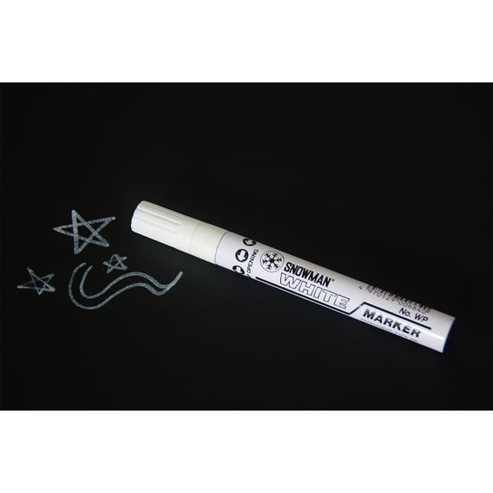 

Promo Spidol Snowman Permanent Putih Limited