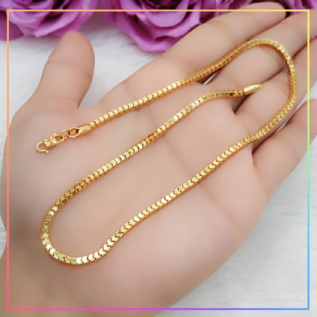 Kalung xuping kalung Dewasa milano tebal kaca cantik perhiasan lapis emas gold KL 071