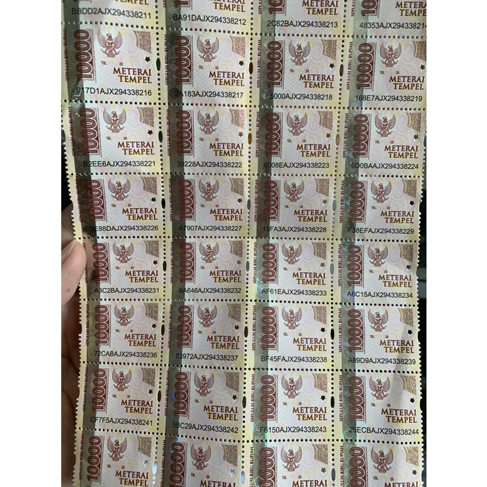 

Terlaris Prangko 10000 Prangko Indonesia Original Promo