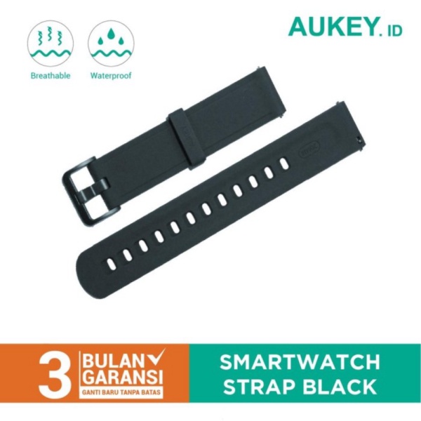 Dijual Berkualitas Strap Black Aukey Smartwatch