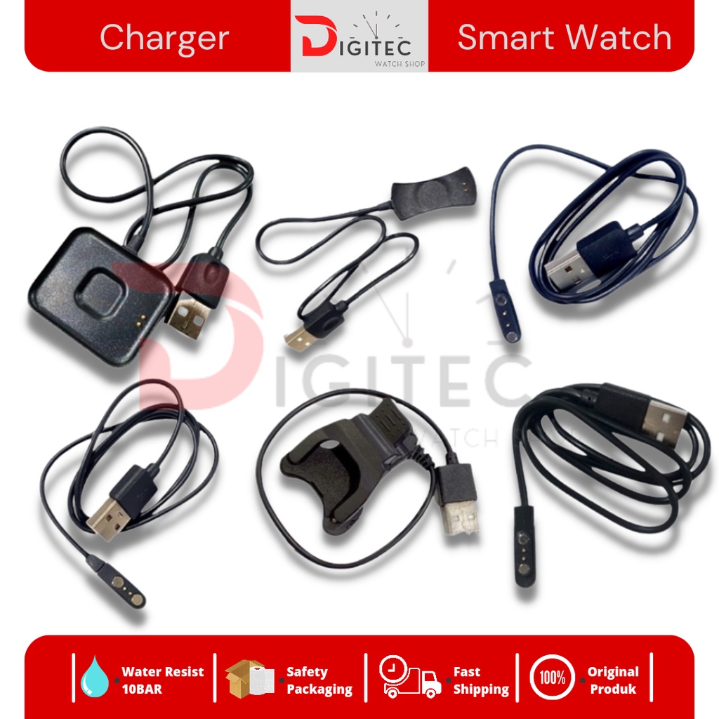 Kabel Charger Smart Watch DIGITEC / Charger DIGITEC Smart Watch Original 100%