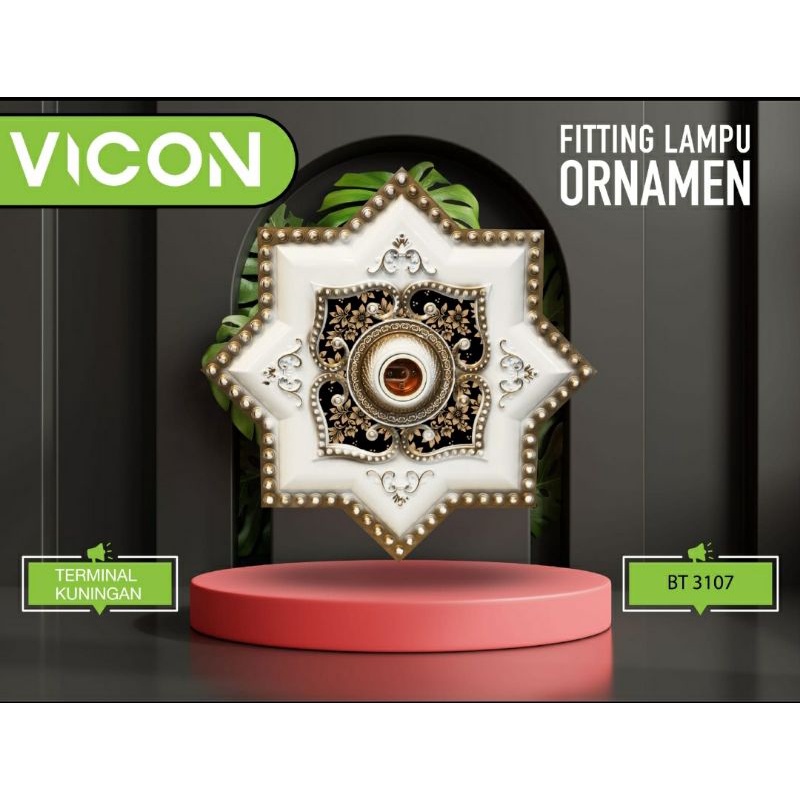 Fitting Lampu Ornamen "VICON"