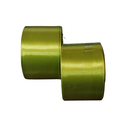 

Pita Satin Hijau army Muda Ukuran 1.5 Inch / 4 Cm Per Roll