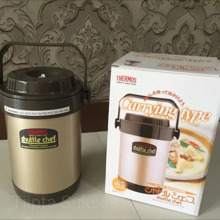 THERMOS Original Insulated Thermal Cooker Shuttle Chef 1.5L (RPF-20)