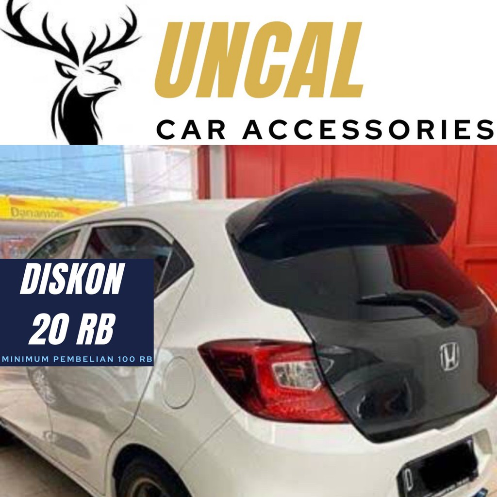 Spoiler Spoon Custom Khusus Honda Brio Baru Tahun 2018-2020