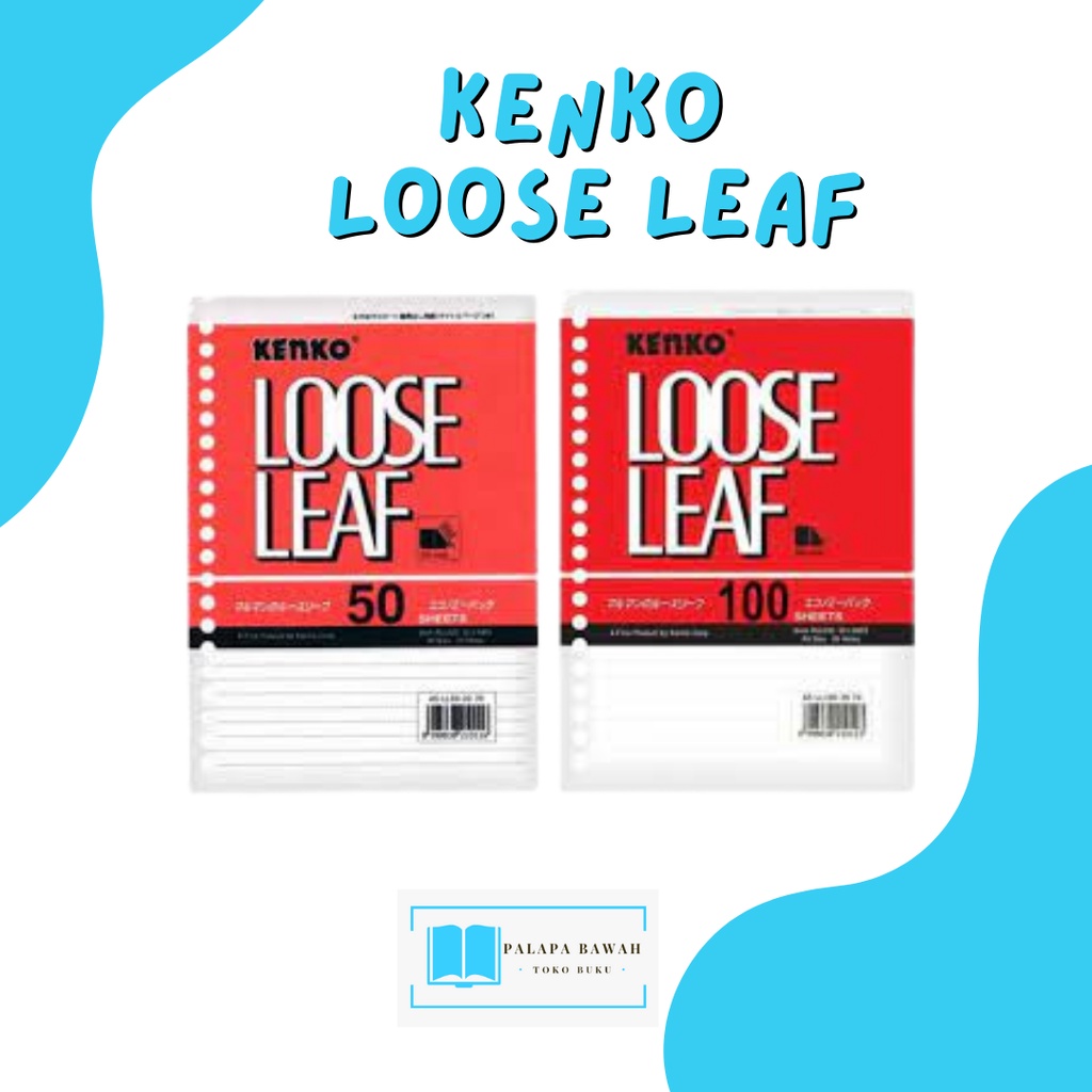

KENKO & JOYKO LOOSE LEAF A5 KERTAS BINDER (50 Lembar, 100 Lembar) UKURAN A5