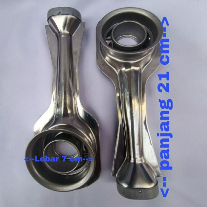 Tungku Burner Kompor RINAI STANLES LUBANG BESAR PANJANG DAN PENDEK