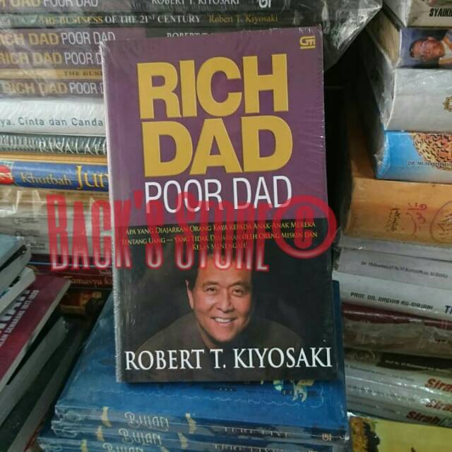 Jual Buku Rich Dad Poor Dad By Robert T Kiyosaki Shopee Indonesia