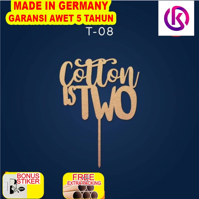 

Grosir T 08 / CUSTOM CAKE TOPPER / CAKE TOPPER / TOPPER / HIASAN KUE - 10cm