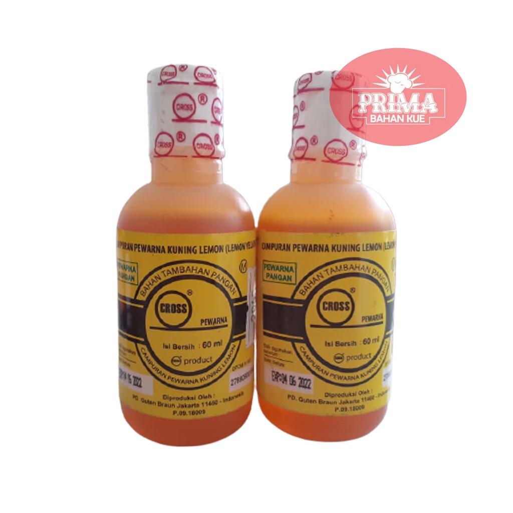 

SUMBA CROSS - LIQUID ICING LEMON YELLOW
