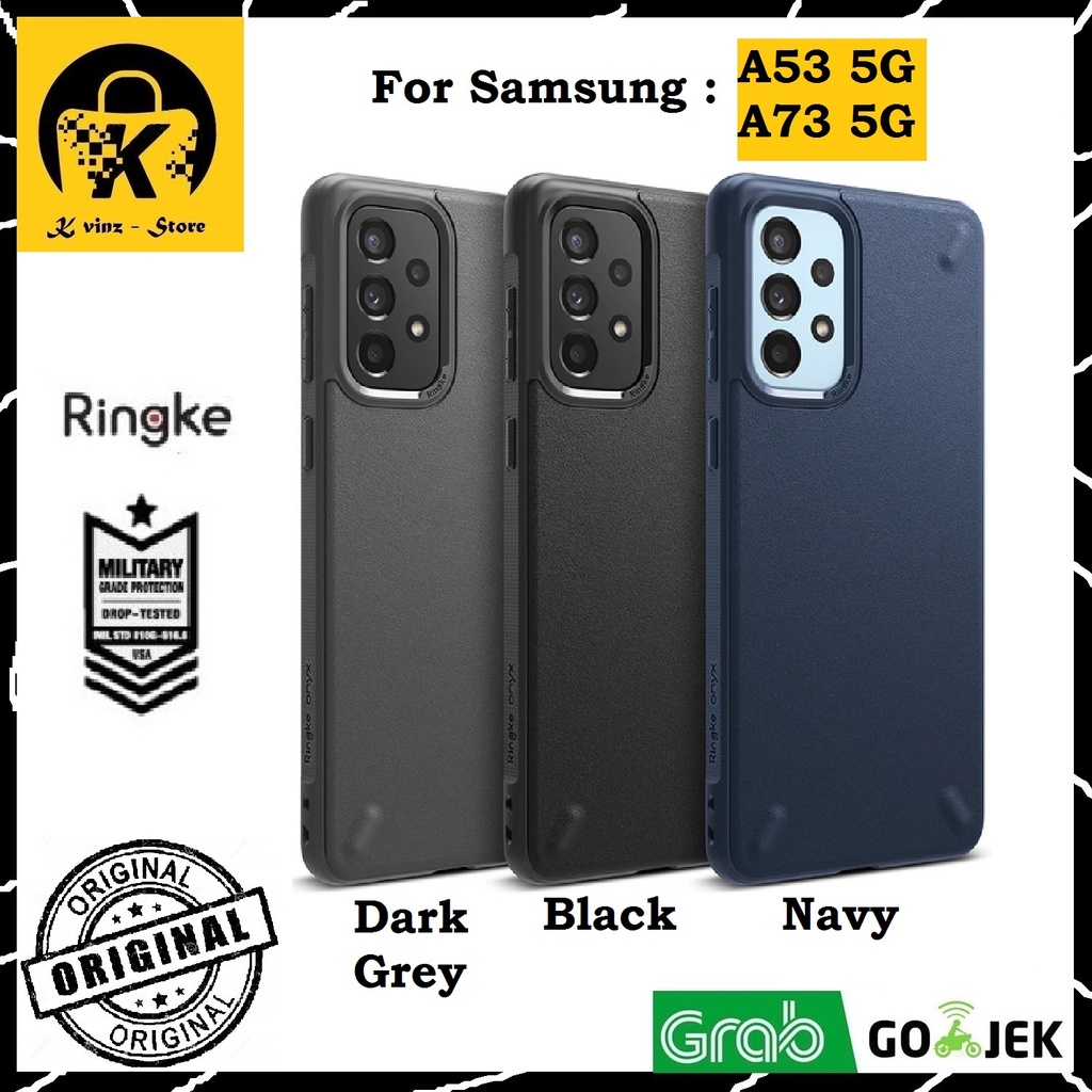 Case Samsung Galaxy A53 A73 5G A52 A72 A52S RINGKE Onyx Softcase Casing ORIGINAL