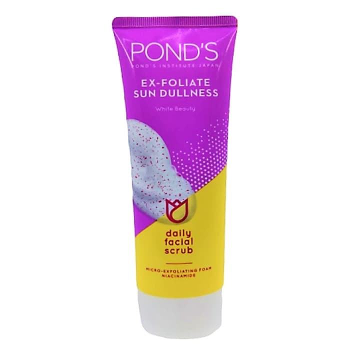 Pond's Ex-Foliate Sun Dullness Facial Foam | Ponds Ex-Foliate Sun Dullness Daily Facial Scrub