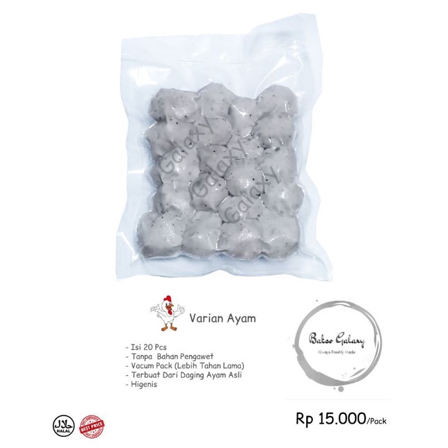 

Bakso Galaxy 20 Pcs