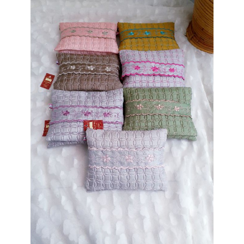 El Diyas Mukena Lipat Traveling Bordir Terbaru Bahan Satin