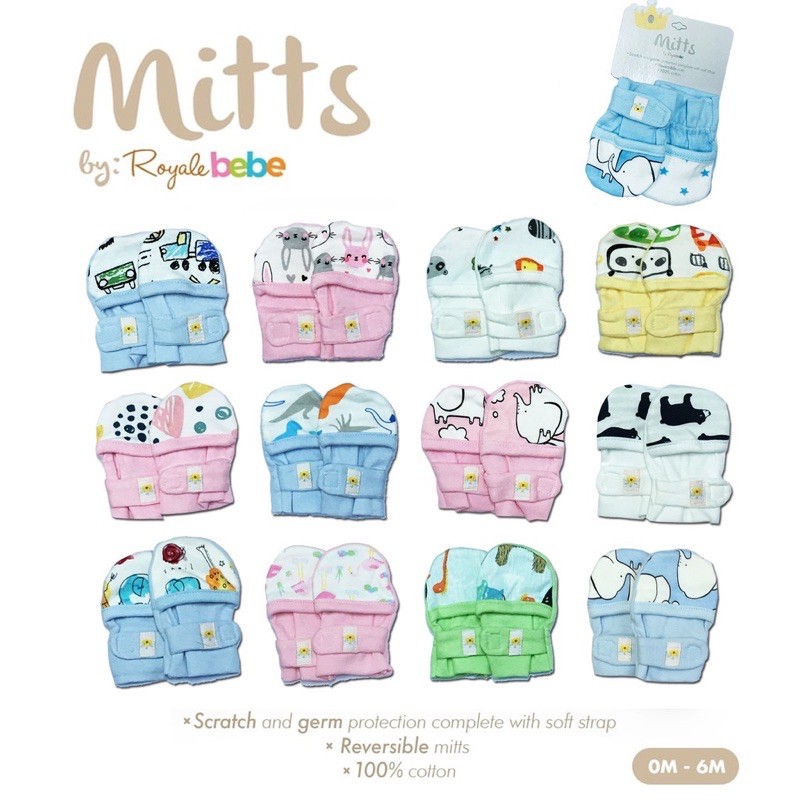 Royale bebe sarung tangan bayi - Mittens set