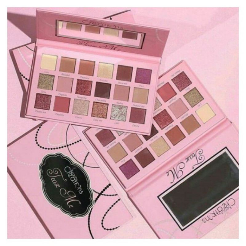 Medan Termurah Warna super cantik Eyeshadow Beauty Creations super pigmented Teaseme Tease Me