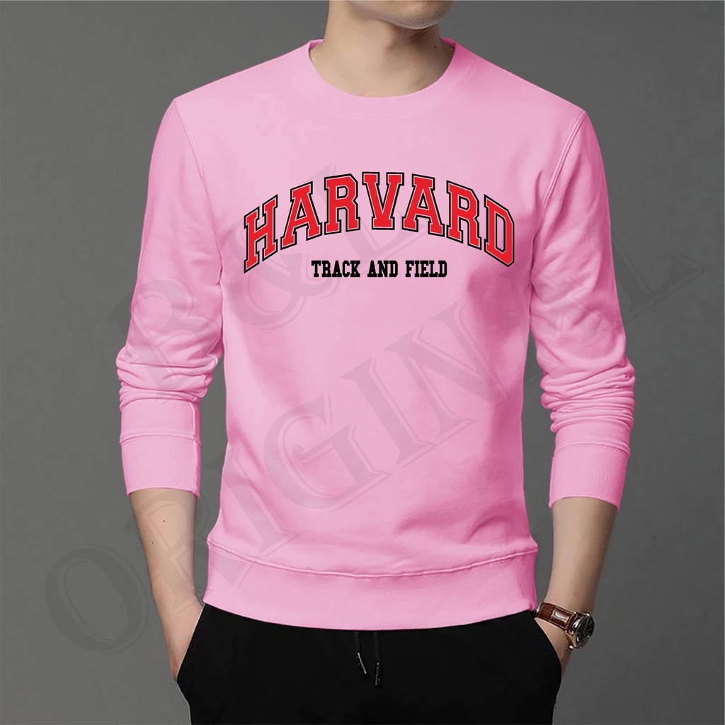 BS/COD/BAJU KAOS HARVARD/ATASAN FASHION PRIA DAN WANITA LENGAN PANJANG/GOOD QUALITY