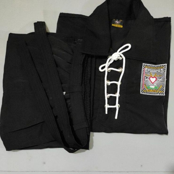 SALEE.. SERAGAM SAKRAL PSHT-SAKRAL WARGA JET BLACK PSHT- SAKRAL WARGA PSHT BLACK JET