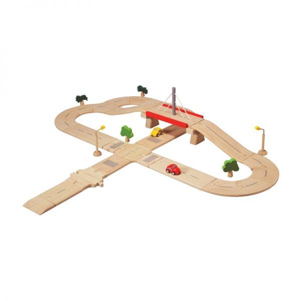 plan toys Road System Deluxe - PT6078 ORI