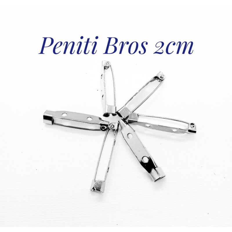 Peniti Bross 2,5 cm isi 12