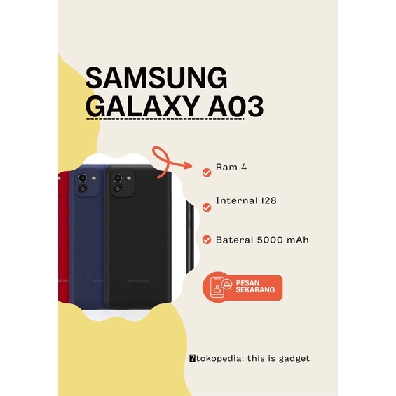 Samsung Galaxy A03