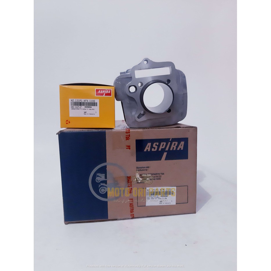 Paket Silinder Blok Seher KIT SUPRA FIT NEW Revo Cylinder KFM - ASPIRA
