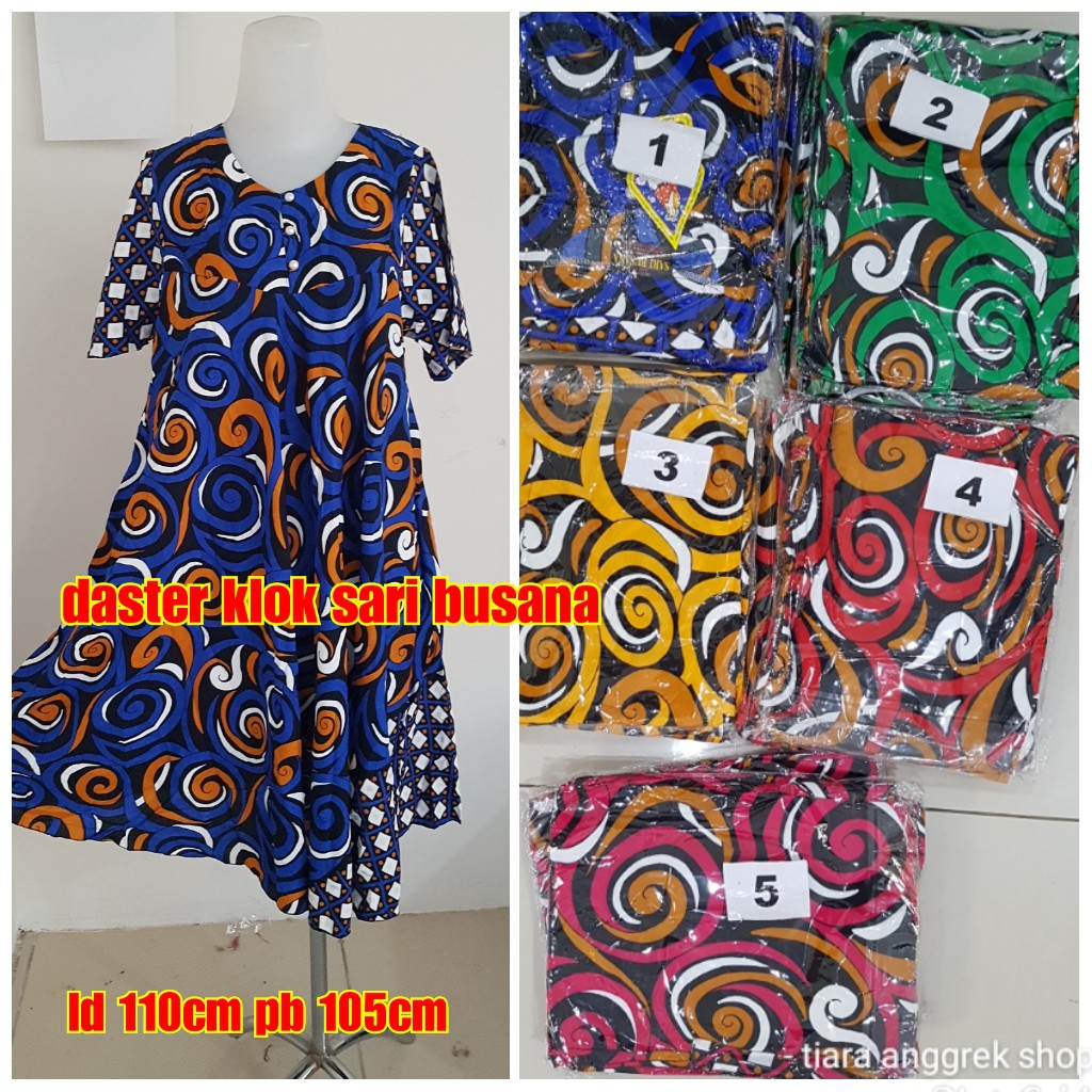 Daster sari busana klok (jumbo)