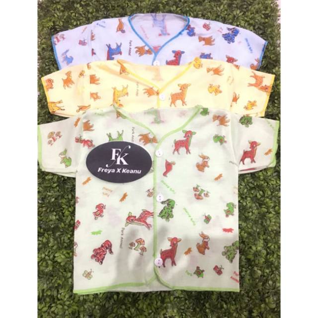 KIANO KIDS | Baju bayi Pendek/Baju bayi katun/Baju bayi SNI/Atasan bayi/Baju bayi impor