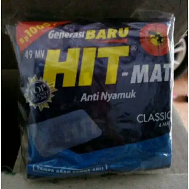 HIT MAT 4's HANGER ( 12sachet x 4pcs ) PROMO