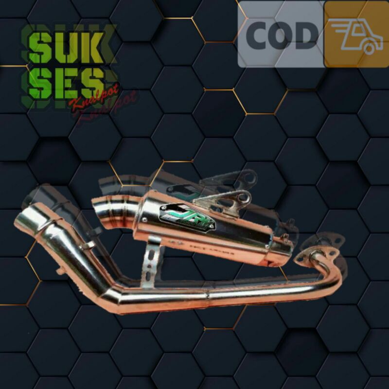 Knalpot Racing JRM Revo Blade Kharisma Supra X 125 Kirana